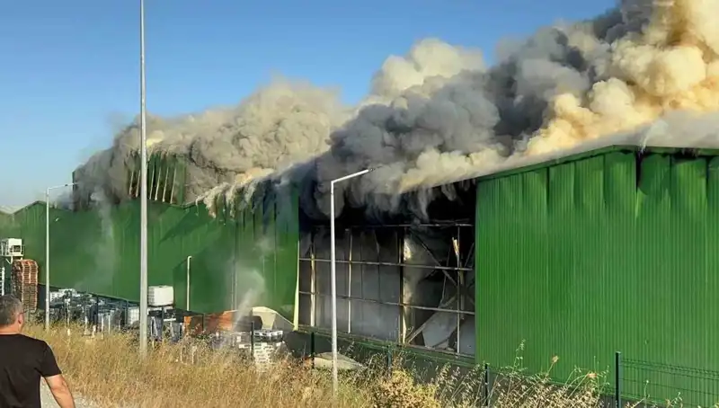 Balıkesir'deki Fabrika Yangınında Işık Gören Tehlike: 2 İşçi Hayatını Kaybetti