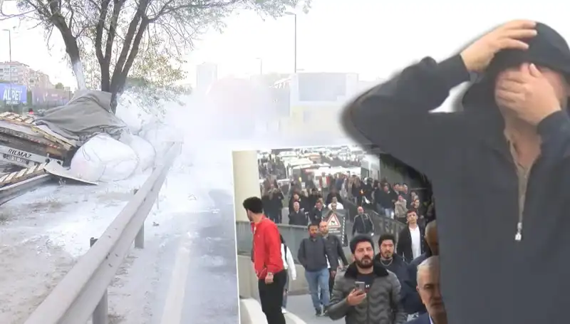 D-100'de Trafigi Alt Üst Eden Alçı Yüklü TIR Kazası Nedir?