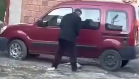 Sokak Ortasında Köpeğe Uygulanan Şiddet Olayı Şok Yarattı