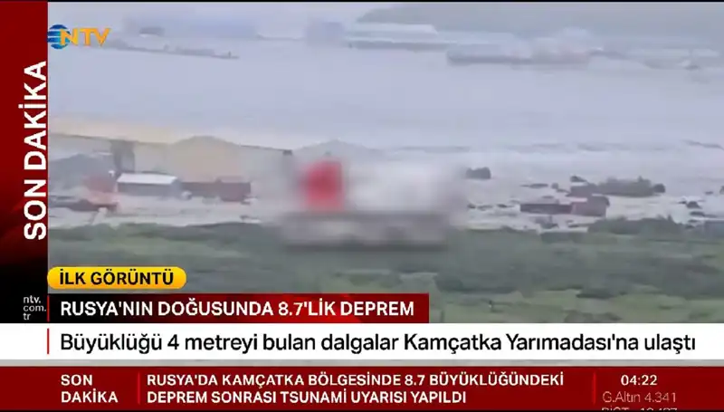 Kamçatka’da İlk Tsunami Dalgaları: Doğanın Gücüne Tanıklık Edin!