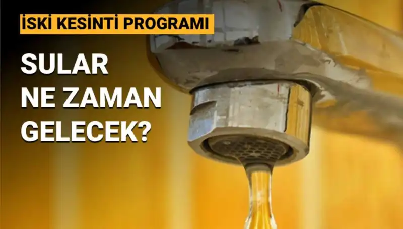 İstanbul'da Su Kesintisi İle İlgili Son Gelişmeler: 3 Mayıs Programı