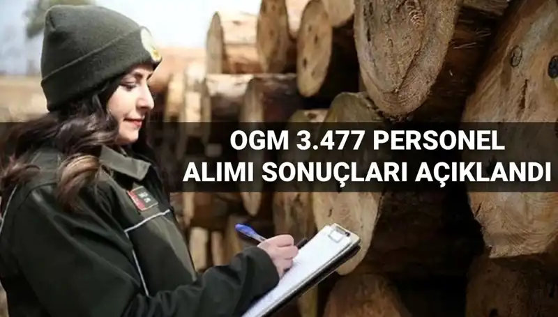 OGM 2025 Personel Alım Sonuçları Açıklandı: Şoför ve Temizlik Personeli İçin Detaylar