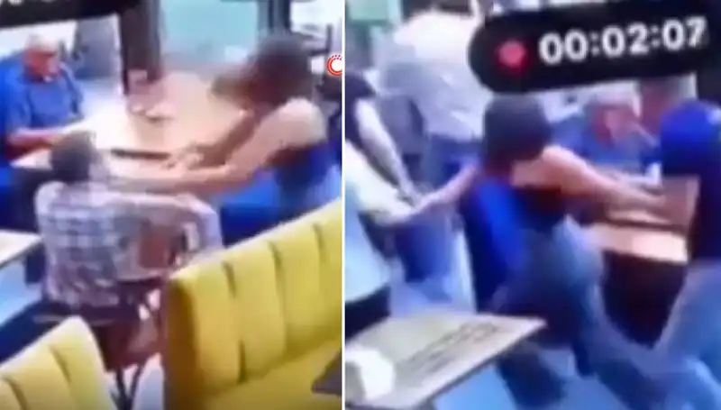 Restauranta Gelen Müşteri, Garsona Tokat Atınca Şaşırtan Olay Gelişti