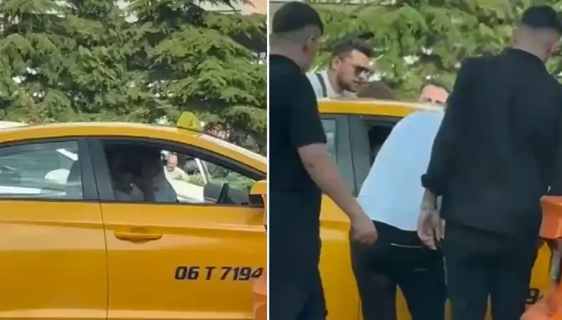 Trafikte Gerilim! Taksi Şoförüne Yumruk Atan Sürücü Gözaltına Alındı