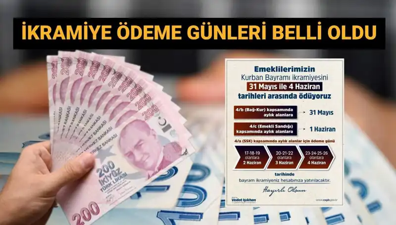 Emekli Bayram İkramiyesi Tarihleri Açıklandı: 4 Bin TL'lik Ödemeler Ne Zaman Yapılacak?