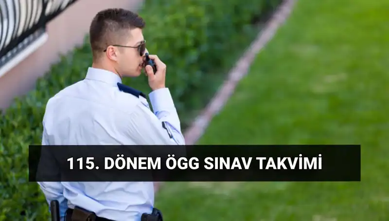2025 Özel Güvenlik Sınavı Tarihleri ve Yerleri Nihayet Açıklandı!