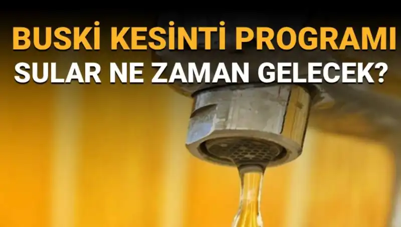 Bursa Nilüfer’de Su Kesintilerine Dair Bilgiler: Ne Zaman Su Gelecek?
