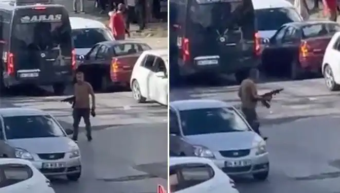 Başakşehir'de Pompalı Tüfekle Sokakta Kaos Yaratan Şahıs Yakalandı