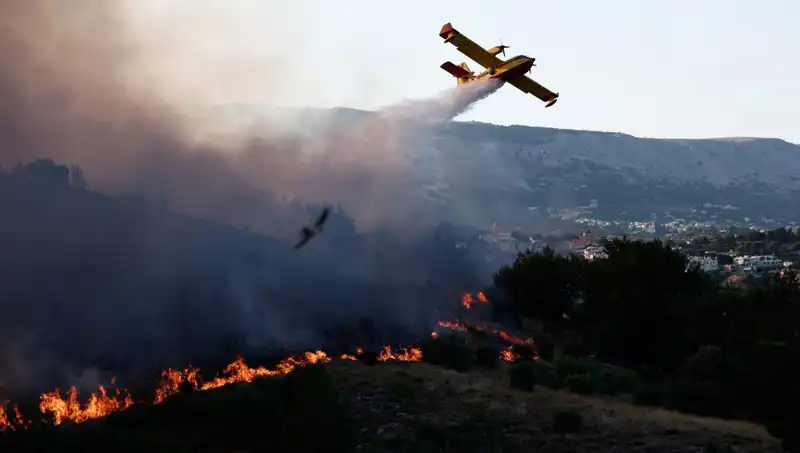 Sakız Adası'ndaki Orman Yangını Sonunda Kontrol Altında: Neler Yaşandı?