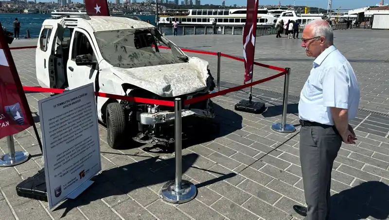 15 Temmuz'da Tankın Ezdiği Otomobiller İlk Defa Sergileniyor!