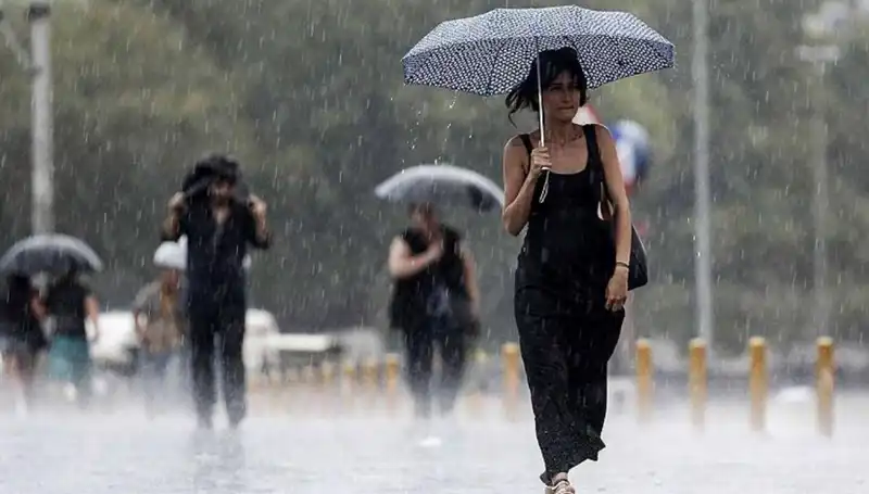 İstanbul ve Ankara'yı Etkisi Altına Alacak Şiddetli Sağanak Yağış Uyarısı
